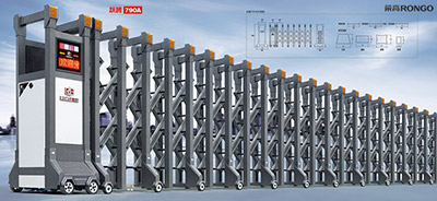 鋁合金伸縮門 - 躍騰790A