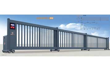 分段平移門 - 智能伸縮平移門890