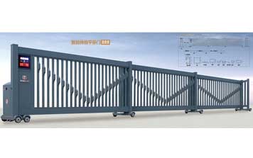 智能伸縮平移門888