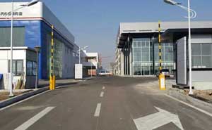 呼和浩特市一汽豐田4S店道閘案例