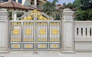 鋼藝庭院門(mén)-GY-1018