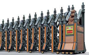 鋁合金伸縮門 - 皇家雷神A(鋁合金)