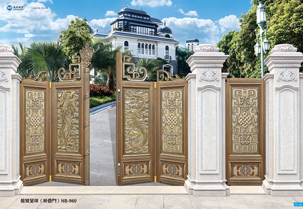 聊城民生聊城中心項(xiàng)目與聊城出安智能再度合作引進(jìn)別墅鋁藝大門