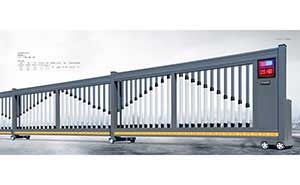 分段平移門 - 智能伸縮平移門909D（深灰）