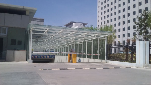 喜迎榆林出安智能道閘進駐榆林市水務局