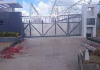 喜迎湛江出安智能平移門電機進駐湛江變電站