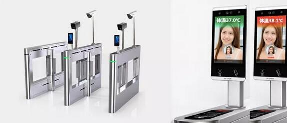 全新AI測(cè)溫·捷順人行防控通道整體解決方案