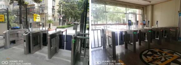 捷順為學院上線57臺智能擺閘3902A+Y10人臉識別設(shè)備+2臺訪客機