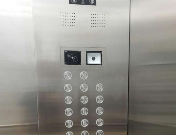 捷順智慧人行AI防疫解決方案還推出了“零接觸”乘梯功能