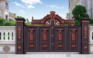 庭院別墅大門 - 豪華平開(kāi)庭院大門PK1001