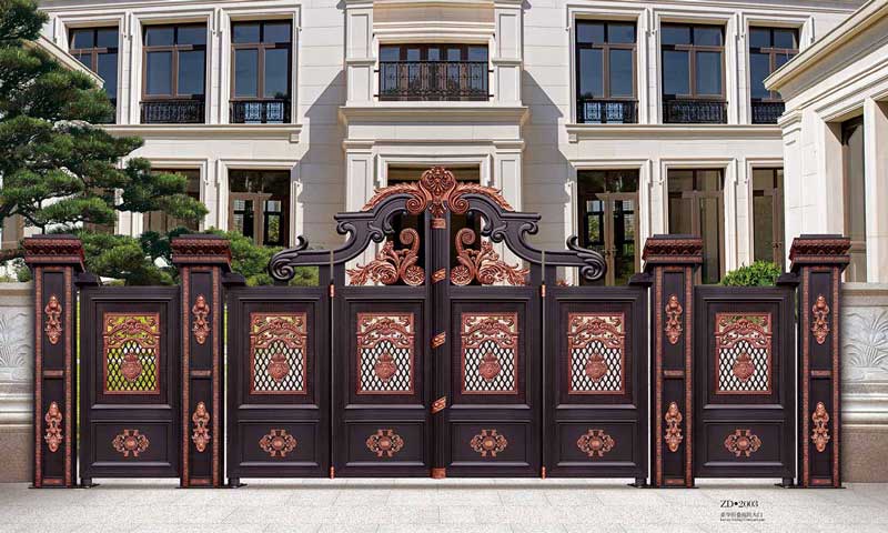 豪華折疊庭院大門(mén)ZD2003