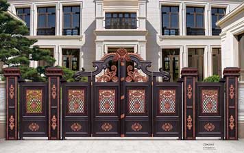 豪華折疊庭院大門ZD2003