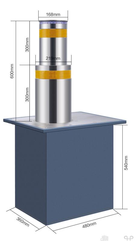 二級(jí)全自動(dòng)升降柱 CHG-008