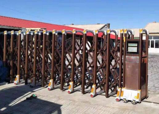 湖州出安智能電動伸縮門成功牽手湖州市東風(fēng)小學(xué)