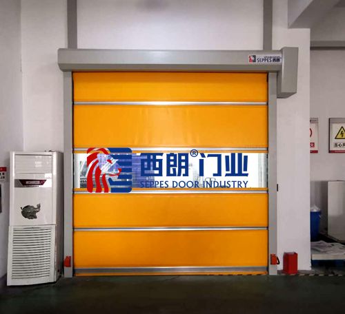 張家港電動(dòng)感應(yīng)帆布卷簾門