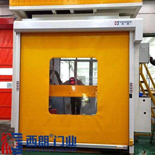 嘉興焊裝車間電動防護卷簾門