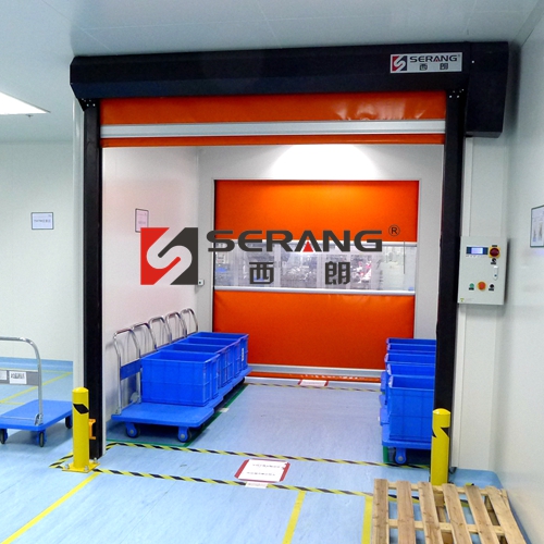 常熟電動PVC快速卷簾門