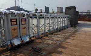 棗莊復(fù)興科技有限公司電動(dòng)伸縮門(mén)案例