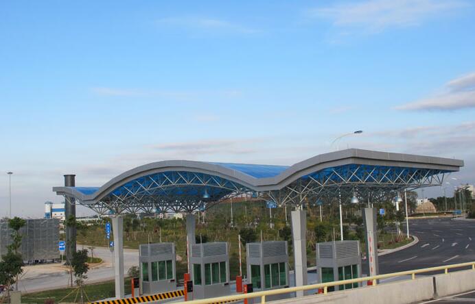 揭陽(yáng)埔田收費(fèi)站道閘案例