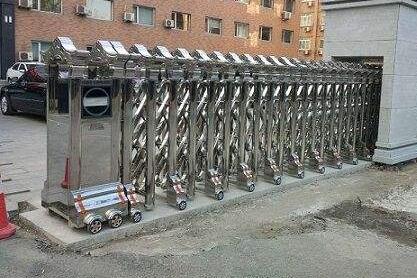 邢臺市久鑫多麻紡有限公司選擇邢臺出安智能為電動伸縮門供貨商