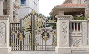 宜春御品名都別墅大門(mén)案例