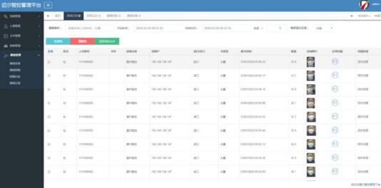 道爾人臉識別測溫一體機(jī)