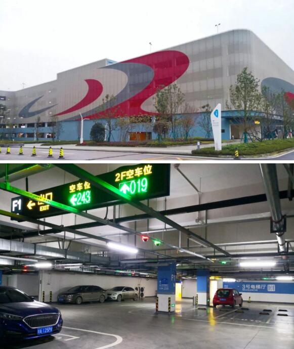 道爾智控7000+視頻車位引導、20進20出恭三設(shè)備入駐成都都江堰萬達文化旅游城