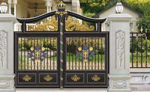 寧德碧城云庭鋁藝大門(mén)案例