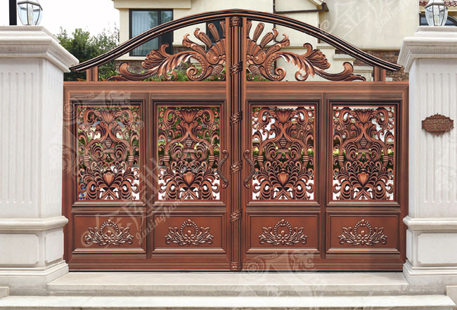 鋁藝庭院門-JT-DM006