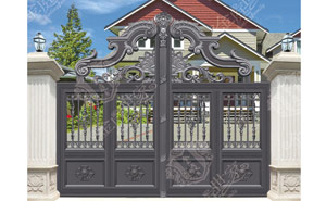 庭院別墅大門(mén) - 鋁藝庭院門(mén)-JT-DM010