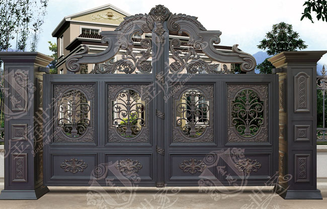 鋁藝庭院門-JT-DM011