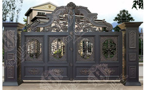 鋁藝庭院門-JT-DM011