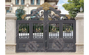 庭院別墅大門(mén) - 鋁藝庭院門(mén)-JT-DM013