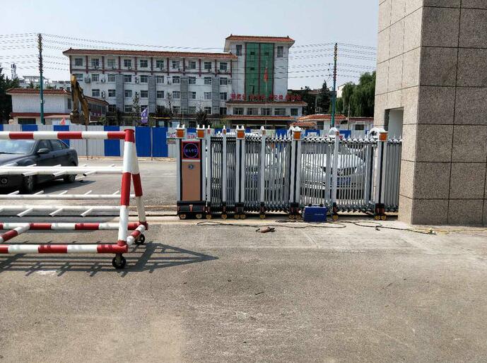國網(wǎng)濮陽供電公司電動(dòng)伸縮門案例 - 中出網(wǎng)-智能出入口與停車充電門戶