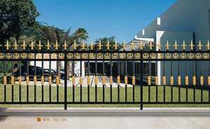 三門峽建業(yè)壹號(hào)城邦鋁藝護(hù)欄案例