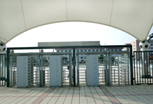 秦皇島出安智能通道閘進(jìn)駐秦皇島奧林匹克體育中心