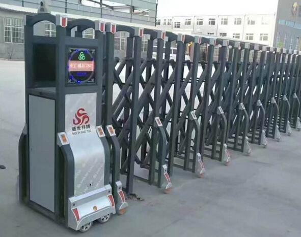 秦皇島市北方文武學(xué)校項(xiàng)目電動(dòng)伸縮門支持秦皇島出安智能