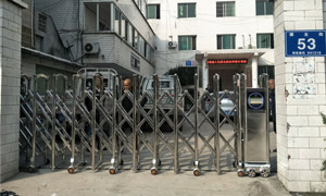 內(nèi)江市資中縣龍山鎮(zhèn)政府電動(dòng)伸縮門案例