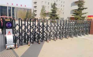 長治國藥控股長治公司電動伸縮門案例