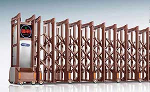 鋁合金伸縮門(mén) - 門(mén)之神H96-A（古銅金）鋁合金伸縮門(mén)