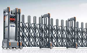 鋁合金伸縮門 - 門之神H76(灰色)鋁合金伸縮門