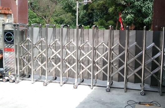 衢州出安智能電動伸縮門給順利新材料（衢州）有限公司項(xiàng)目不一樣的體驗(yàn)