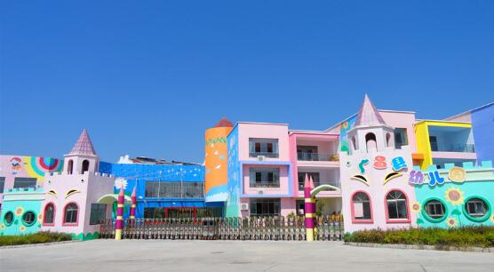 舟山出安智能伸縮門成功牽手廣昌縣幼兒園