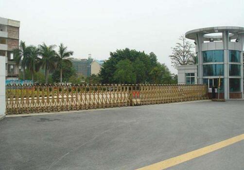 舟山出安智能伸縮門帶給景瑞緹香院子的形象展示