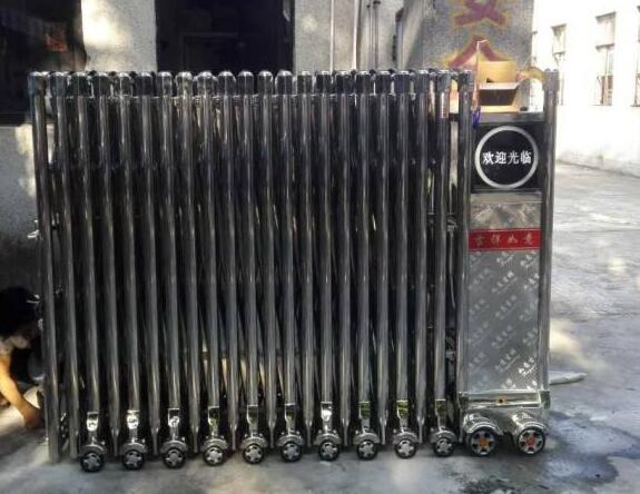 舟山出安智能電動伸縮門入駐舟山市明珠學(xué)校