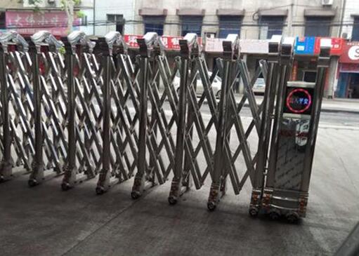 舟山出安智能伸縮門(mén)成功牽手舟山佳必可食品有限公司