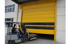 快速堆積門(mén) - 車(chē)間通道專(zhuān)用地磁感應(yīng)快速堆積門(mén)