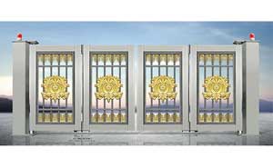 鋼藝大門(mén) - 鋼藝折疊門(mén)-GY-1002