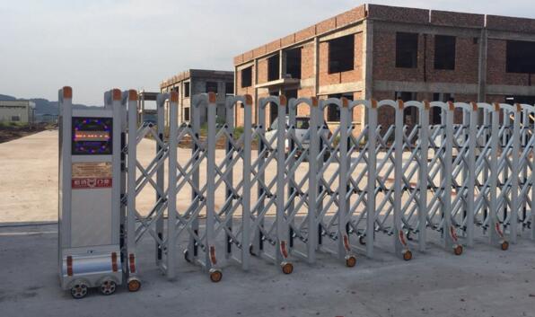 麗水出安智能為麗水學(xué)院生態(tài)學(xué)院提供電動伸縮門