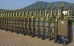 熱烈祝賀梧州出安電動門進駐華泰傢俱廠